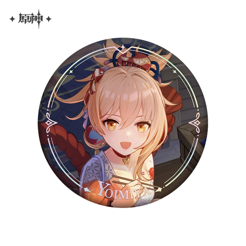 Genshin Impact丨Character PV Series Tinplate Badges