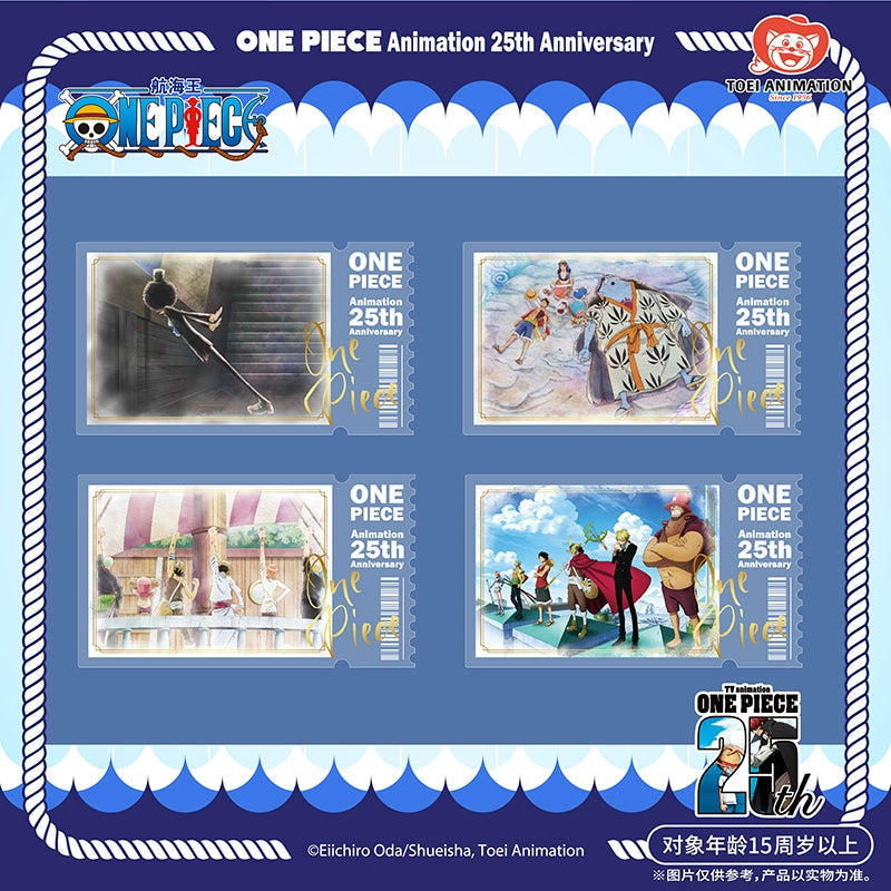 One Piece 丨25th Anniversary Transparent Card Blind Box
