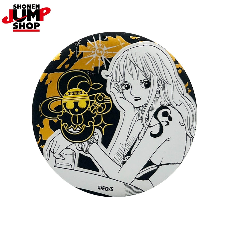 One Piece丨Straw Hat Pirates Series Relief - style Badge Blind Box