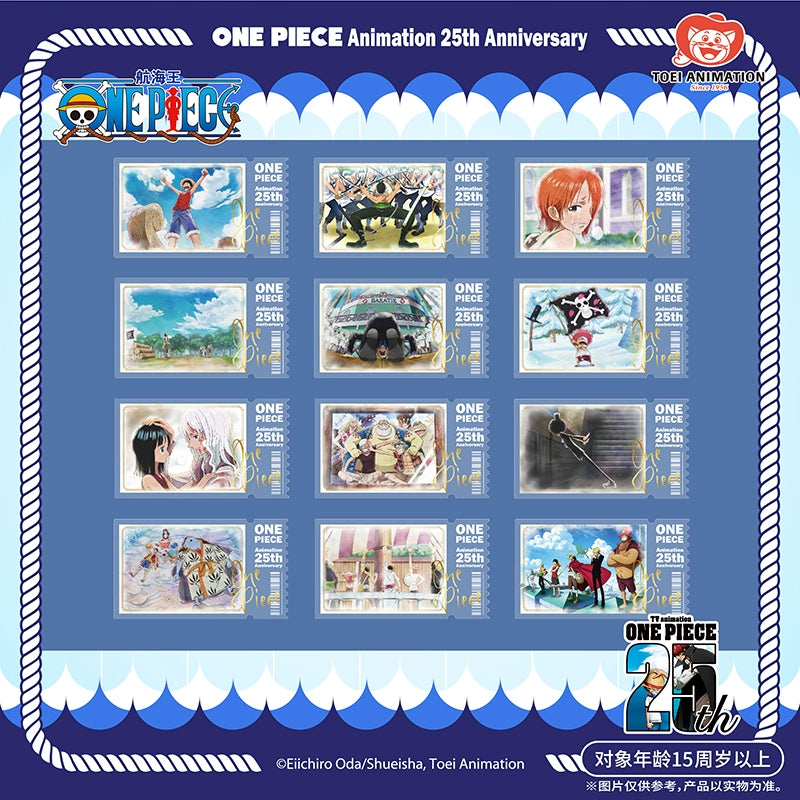 One Piece 丨25th Anniversary Transparent Card Blind Box
