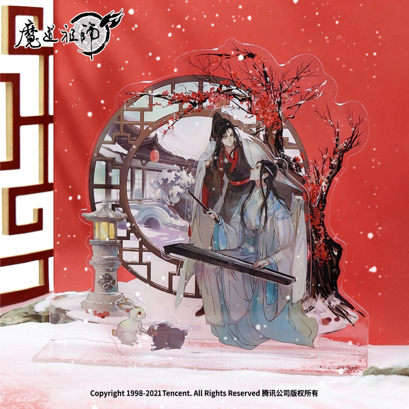 MDZS丨Official Genuine Magic Dao Patriarch Animation Peripheral Standing Brand Wei Wuxian Lan Forget Machine Qin Se and Yun Xiaohan Ornament in stock