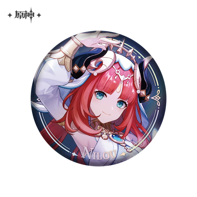 Genshin Impact丨Character PV Series Tinplate Badges