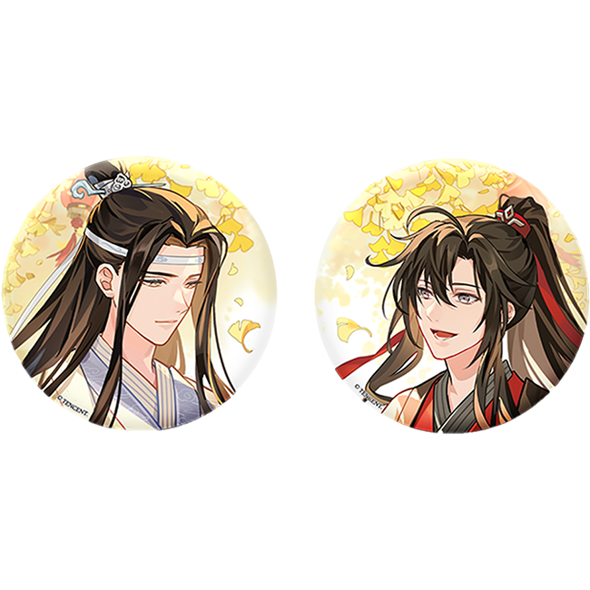 MDZS丨Magic Road Patriarch Animation Official Genuine Autumn Zui Weiyang Series Peripheral Emblem Standing Brand Color Paper Transparent Card Polaroid