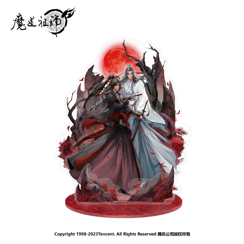 MDZS丨Official Genuine Magic Dao Patriarch Animation Peripheral Standing Brand Wei Wuxian Lan Forget Machine Qin Se and Yun Xiaohan Ornament in stock