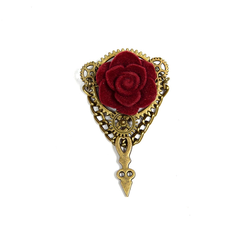 LOTM丨Rose Gear Collar Brooch Sharon Series