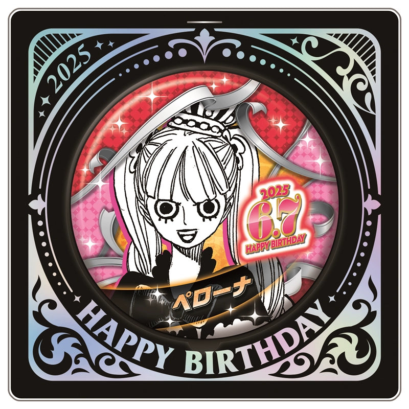 One Piece丨Perona Birthday Badge Stand - up Pendant