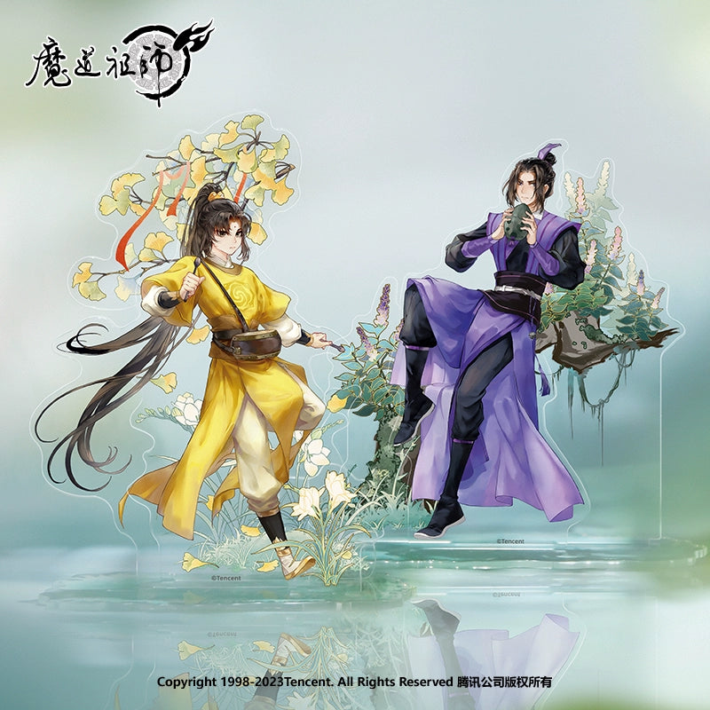 MDZS丨The genuine version of Nanmanshe, the founder of the magic way animation, Wei Wuxian Lan forget machine Lin Lu Wenge series of standing brand ornaments