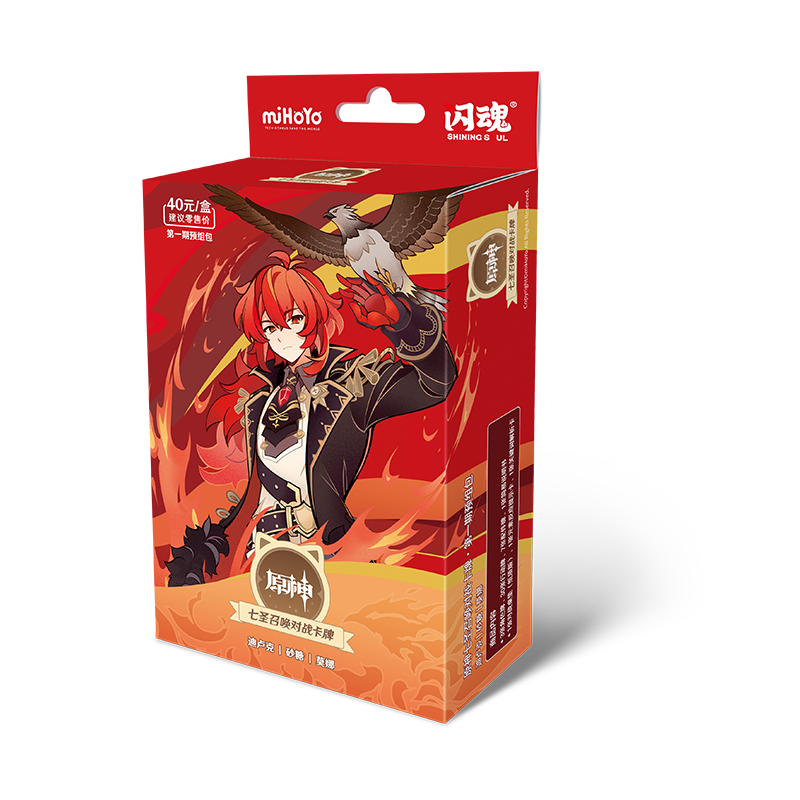 Genshin Impact丨Set 1 Prebuilt Deck Battle Cards