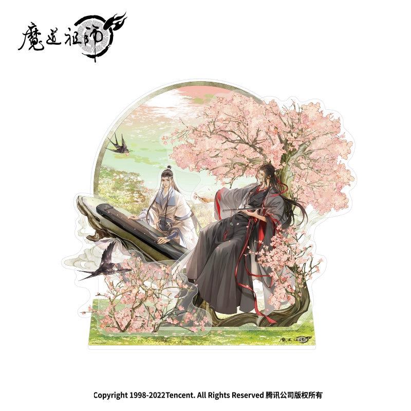 MDZS丨Official Genuine Magic Dao Patriarch Animation Peripheral Standing Brand Wei Wuxian Lan Forget Machine Qin Se and Yun Xiaohan Ornament in stock