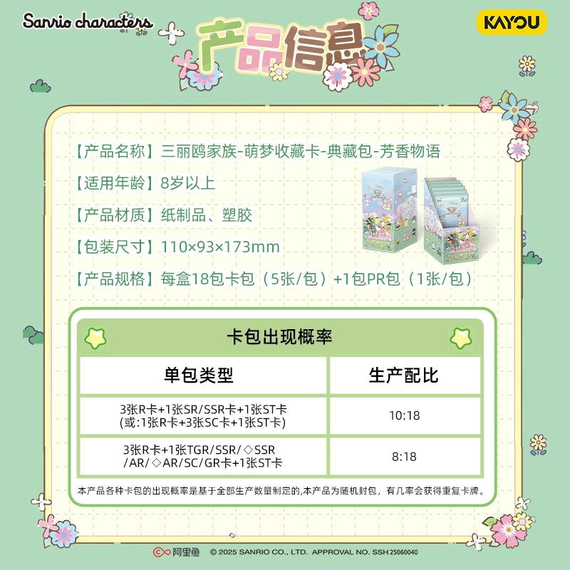 Sanrio Family丨Mengmeng Series "Aromatic Stories" Collection Pack