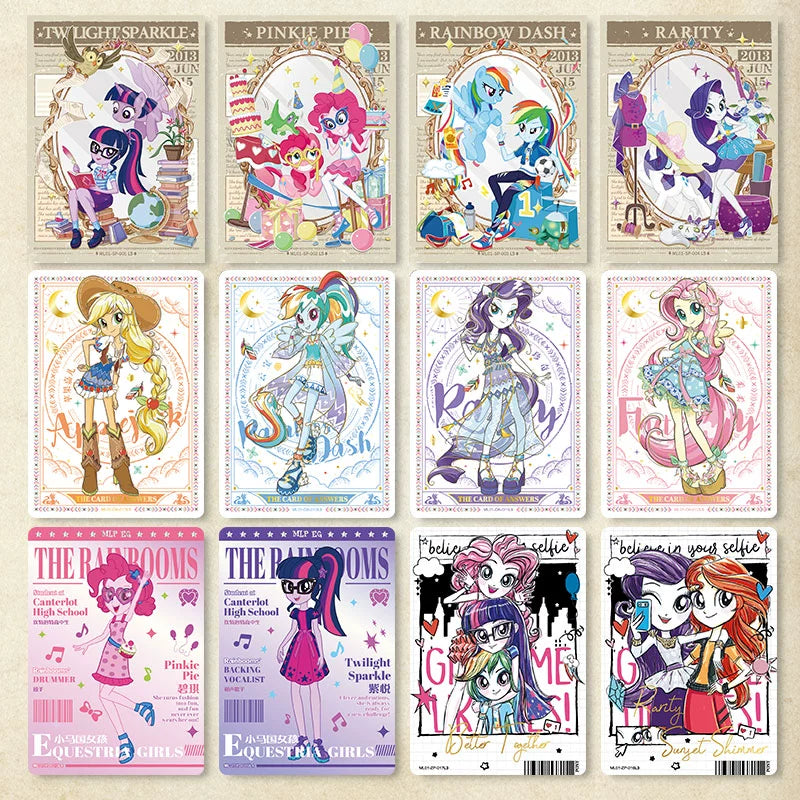 My Little Pony Cards|Book of Magic, a Whole Box of Friendship Sonic Boom Cards, Official Equestria Girls Cards