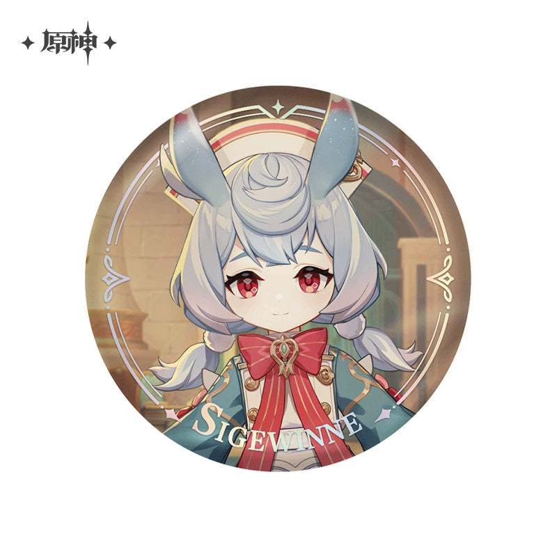 Genshin Impact丨Character PV Series Tinplate Badges