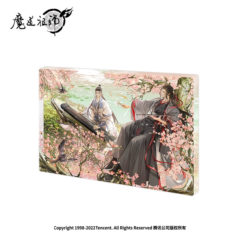 MDZS丨Genuine Nanmanshe, "Four Scenes of the Year" around Modao Patriarch Animation, spring standing brand badge quicksand ornament