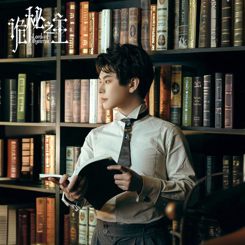 LOTM丨Leather Tie Klein Series Steampunk Tie