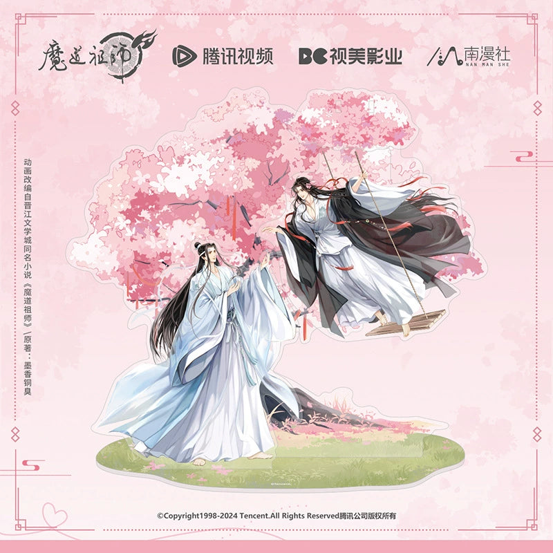 MDZS丨Official Genuine Magic Dao Patriarch Animation Peripheral Standing Brand Wei Wuxian Lan Forget Machine Qin Se and Yun Xiaohan Ornament in stock