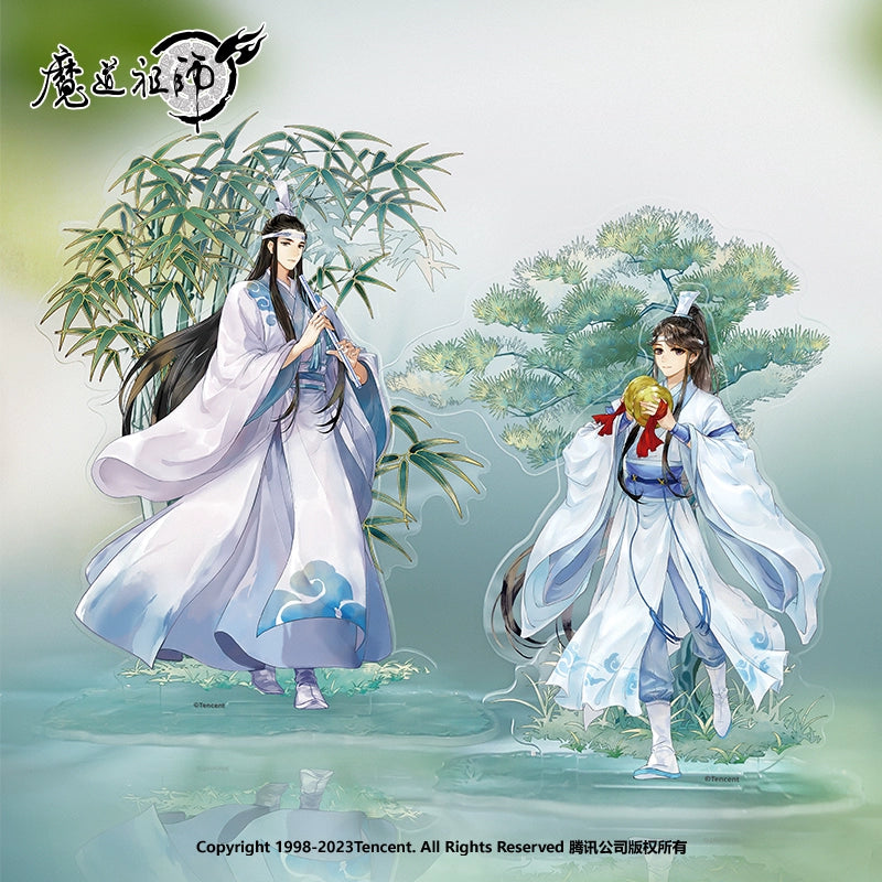 MDZS丨The genuine version of Nanmanshe, the founder of the magic way animation, Wei Wuxian Lan forget machine Lin Lu Wenge series of standing brand ornaments