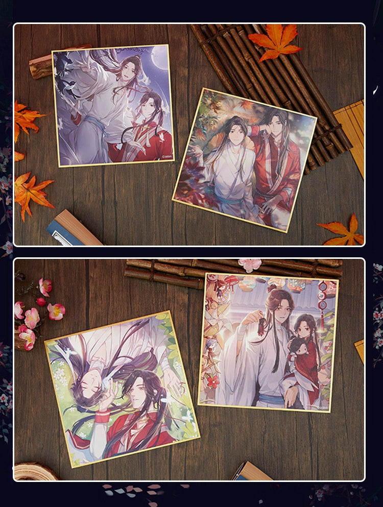 Animation Official Genuine Tianguan Blessing Peripheral Colored Paper Xie Lianhua City CP Secondary Comic Gift