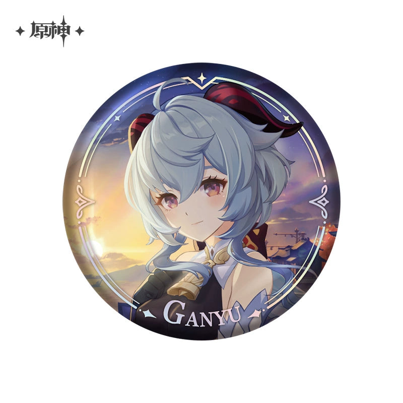 Genshin Impact丨Character PV Series Tinplate Badges