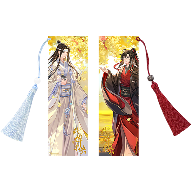 MDZS丨Magic Road Patriarch Animation Official Genuine Autumn Zui Weiyang Series Peripheral Emblem Standing Brand Color Paper Transparent Card Polaroid