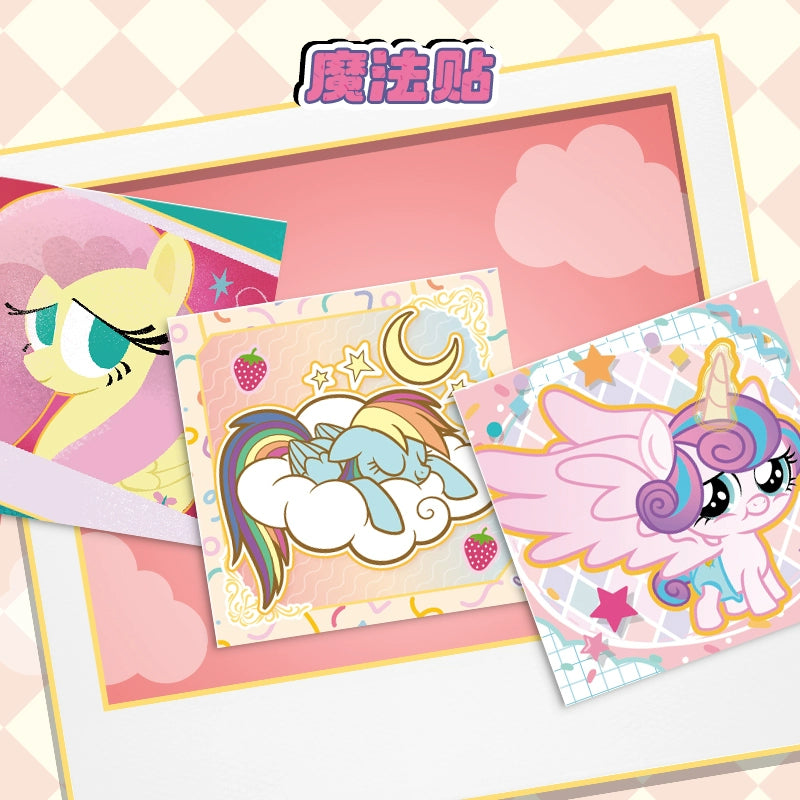 My Little Pony Stickers| Heartfelt Joy Pack, Sweetheart Party Collection Stickers, Official Authentic Toy Peripheral Cards