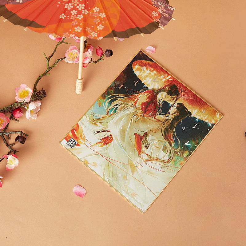 Animation Official Genuine Tianguan Blessing Peripheral Colored Paper Xie Lianhua City CP Secondary Comic Gift