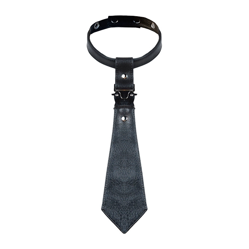 LOTM丨Leather Tie Klein Series Steampunk Tie
