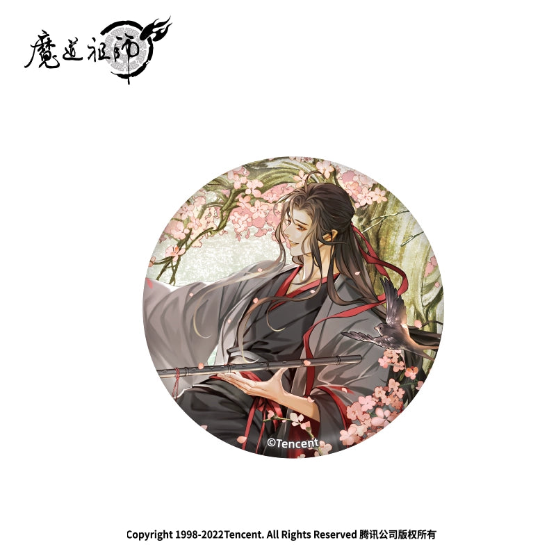 MDZS丨Genuine Nanmanshe, "Four Scenes of the Year" around Modao Patriarch Animation, spring standing brand badge quicksand ornament