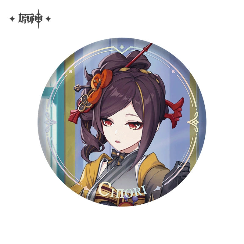 Genshin Impact丨Character PV Series Tinplate Badges