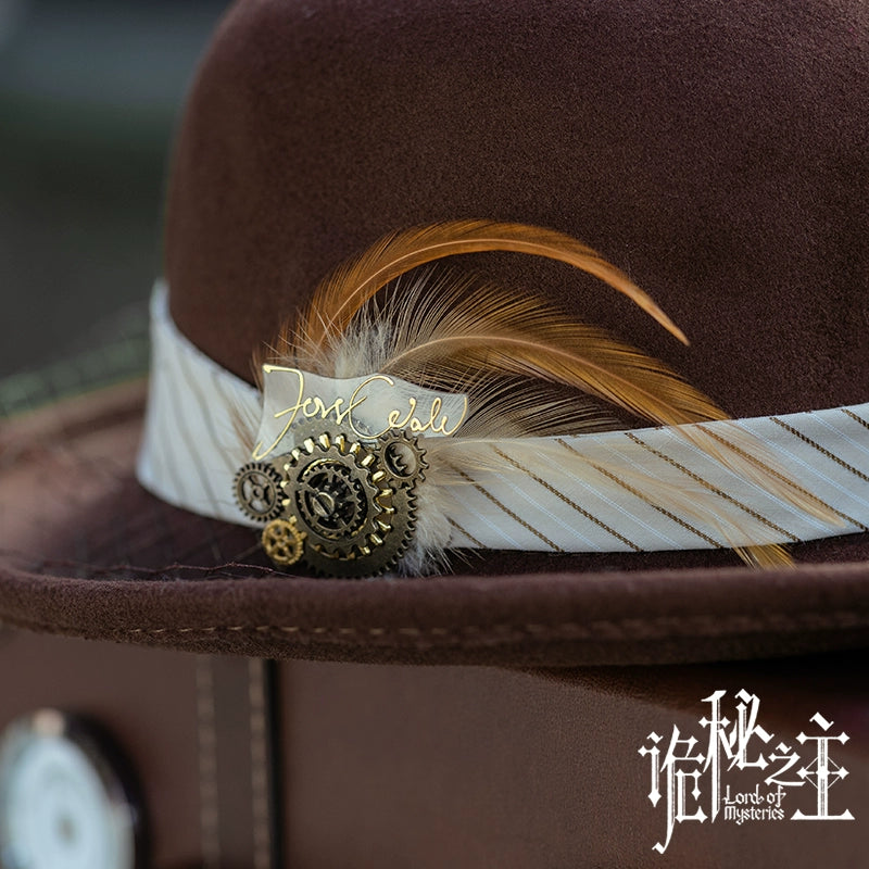 LOTM丨Metal Brooch Fulce Series Gear Feather