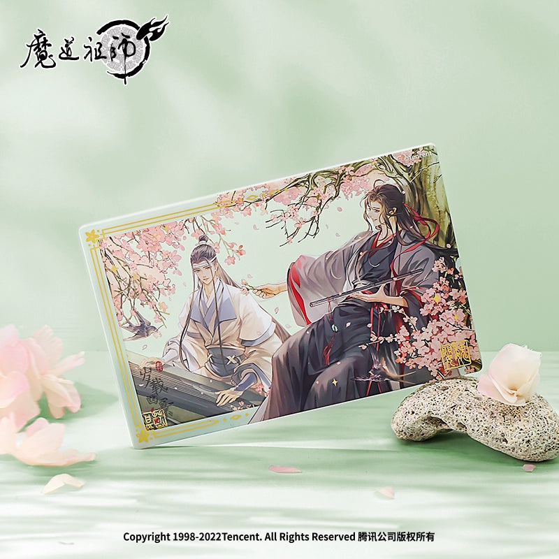 MDZS丨Genuine Nanmanshe, "Four Scenes of the Year" around Modao Patriarch Animation, spring standing brand badge quicksand ornament