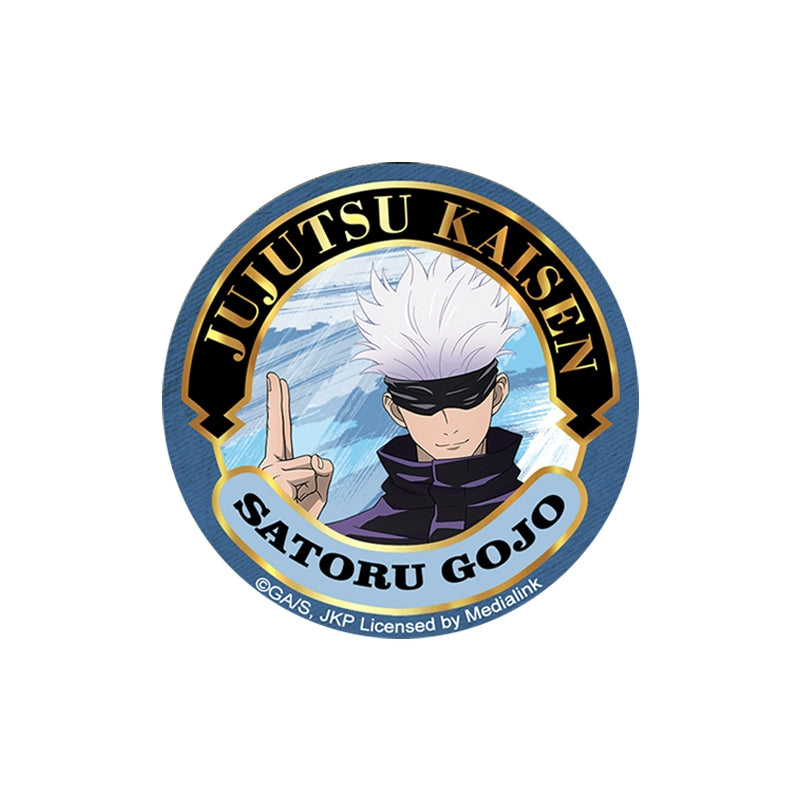 JJK丨Tinplate bronzing badge five Wufu black Hui seven seas