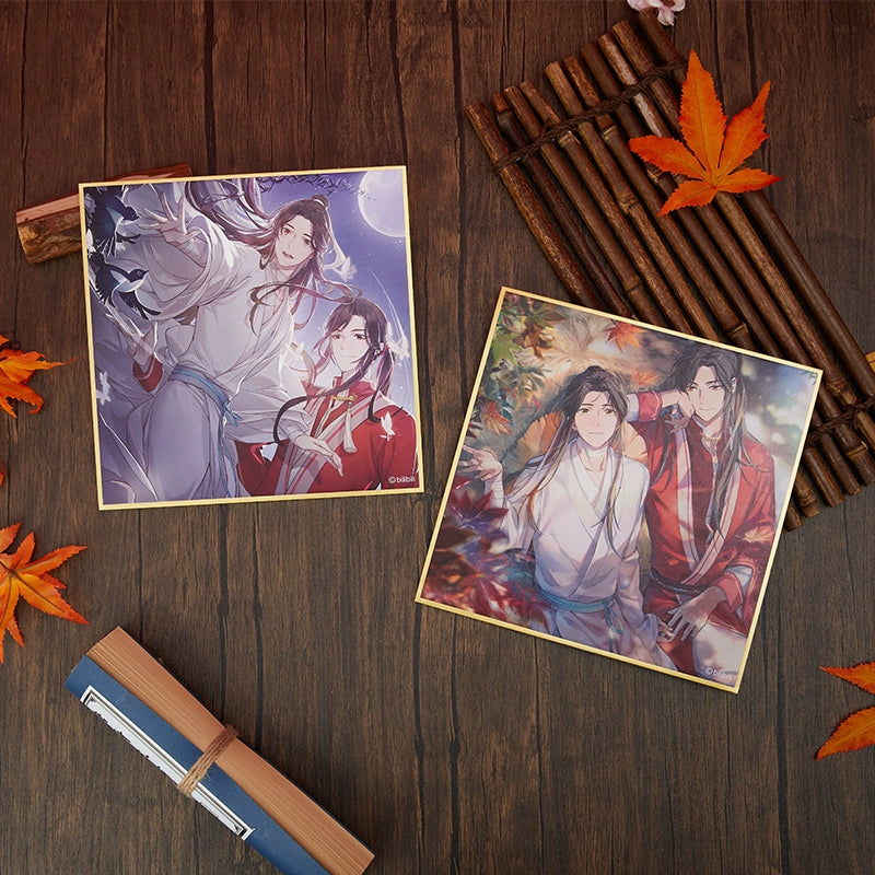 Animation Official Genuine Tianguan Blessing Peripheral Colored Paper Xie Lianhua City CP Secondary Comic Gift