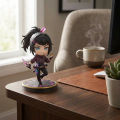 Sable Quickcoin - Prismfall Guild Chibi Figure V1