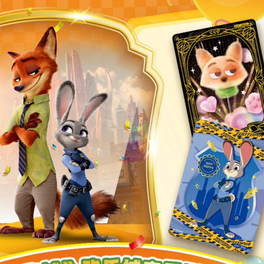 Disney丨Zootopia: Happy City Series Collectible Cards Blind Box