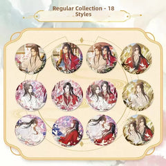 Heaven Official's Blessing: Flower Language & Butterfly Sympathy Blind Box Tin Badge
