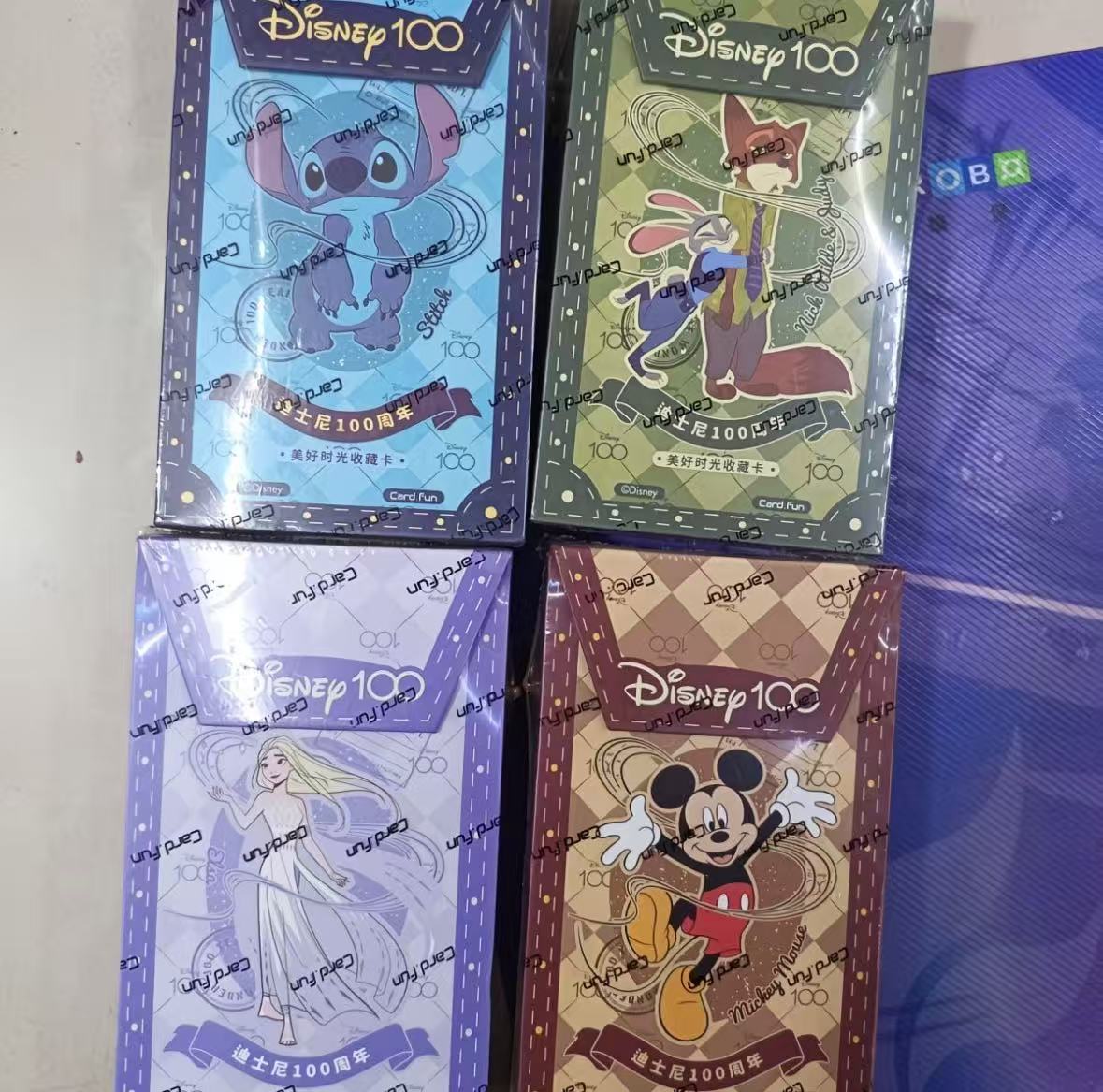 Disney's 100th Anniversary Wonderful Moments Trading Cards