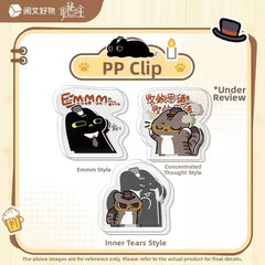 Lord of the Mysteries Cat Adventure Series Emm, Tears in Heart & Collect Thoughts Styles PP Clip