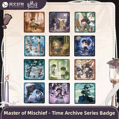Lord of the Mysteries Time Archives Series Klein Square Can Badge