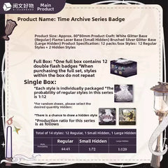 Lord of the Mysteries Time Archives Series Klein Square Can Badge