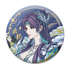 Battle Through the Heavens Blazing Waves Series Holographic Glitter Badges
