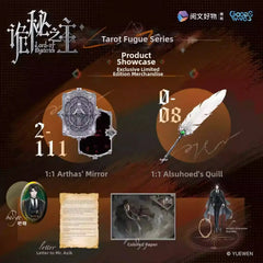 Lord of the Mysteries "Ghost Flash" Tarot Fugue Series Bookmark Collectible Card Original Carton