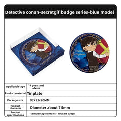 Detective Conan Secret Gift Badge Series Tinplate Badges