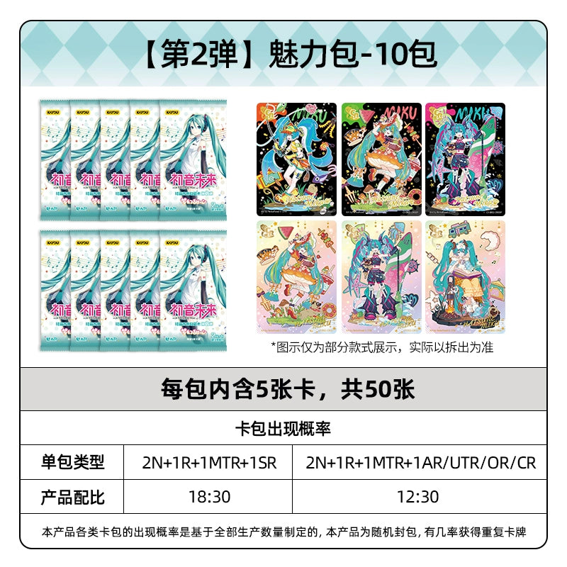 Hatsune Miku|Shining Superstar Series Collectible Cards