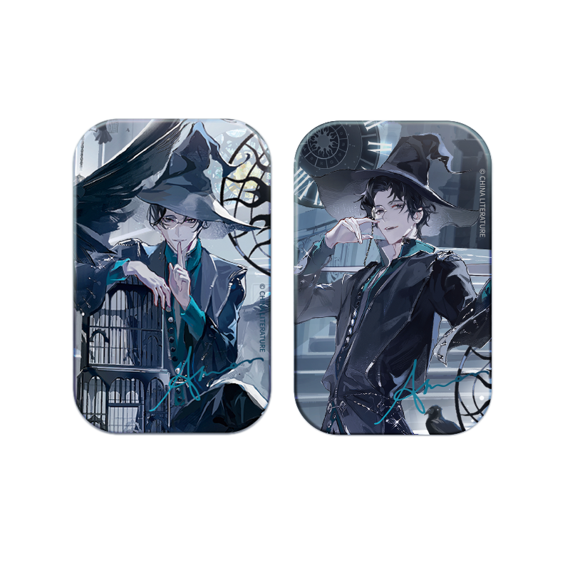 LOTM丨Game of Fate Series  Amon Peripheral Set (Rotating Standee / Liquid Frame / Ticket / Folder / Badge / Board)
