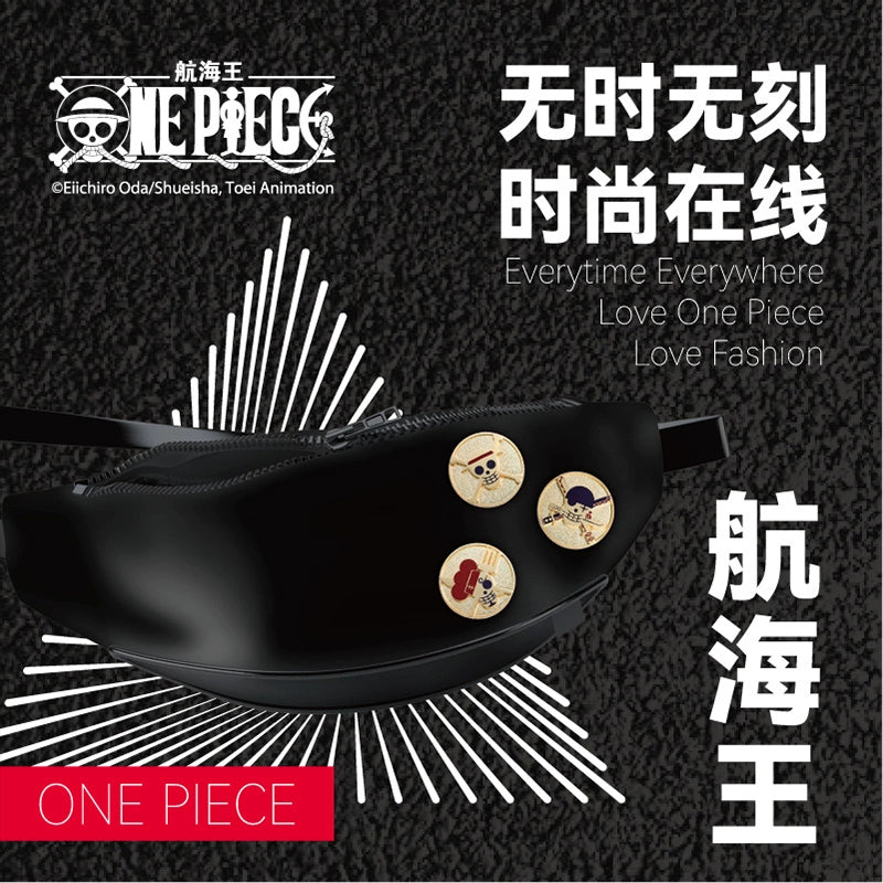 One Piece丨 Straw Hat Series Skull Golden Badge