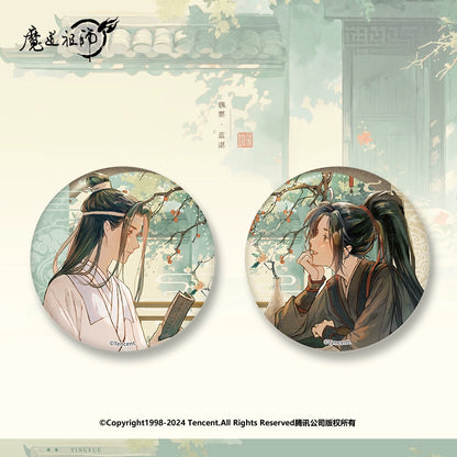 MDZS丨The genuine version of Nanmanshe, the "Listening and Learning" series around the Founder of Magic Dao Animation, Wei Wuxian Lan Wangji Standing Brand Badge
