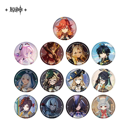 Genshin Impact丨Character PV Series Tinplate Badges