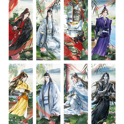 MDZS丨Magic Road Patriarch Animation Official Genuine Peripheral Celebration Six Years of Peer Series Laser Ticket Blind Box 6th Anniversary