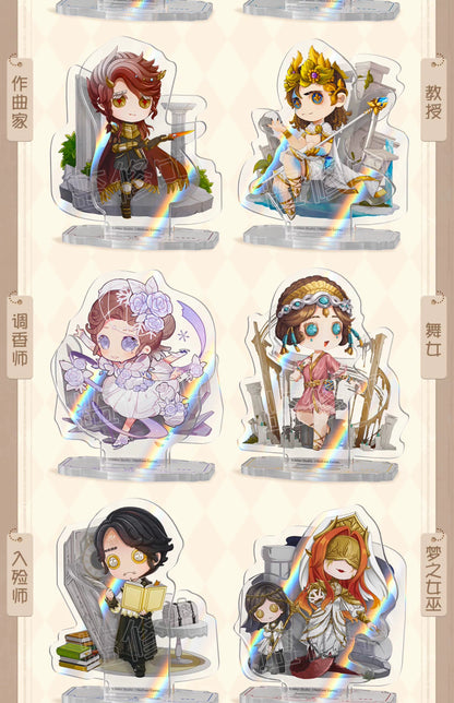 Identity V丨 Frozen Time Q-version Standing Card Initial Edition - Dream Witch Style Wax Artist Desktop Decoration Badge