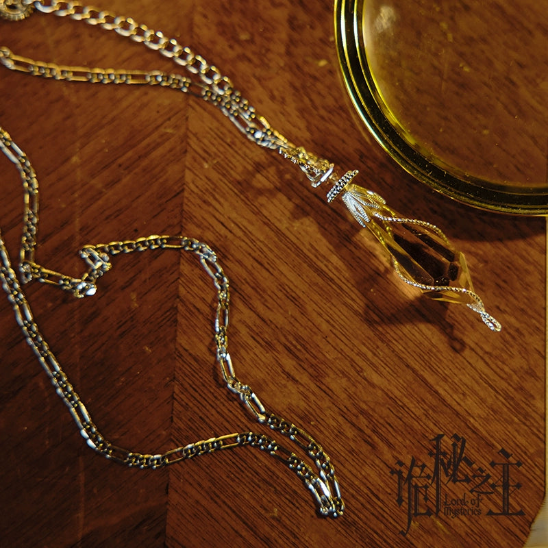LOTM丨Necklace  Klein Series Citrine Pendulum